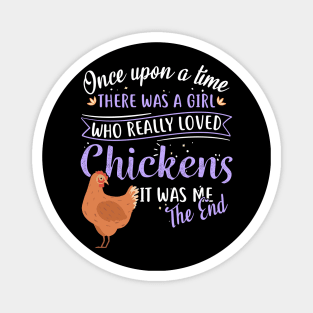 Once Upon A Time Chicken Magnet